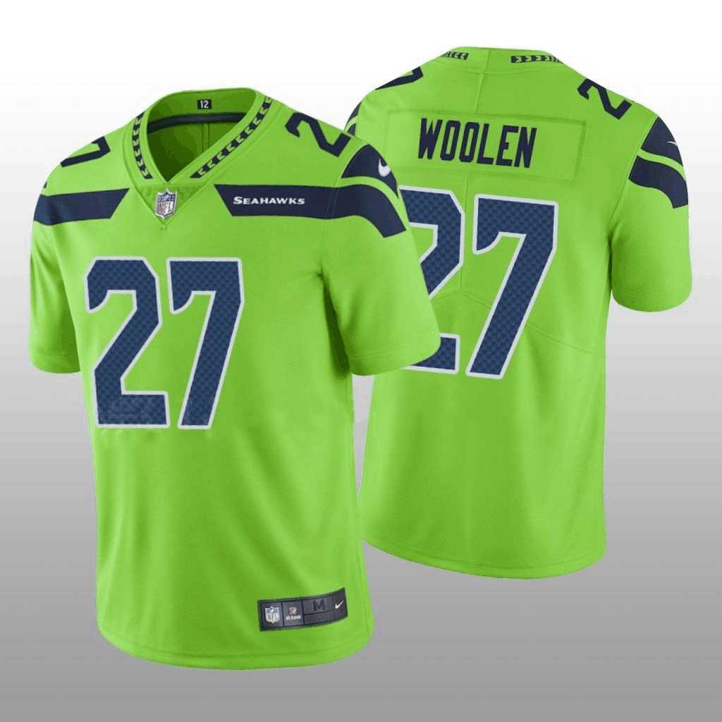 Men & Women & Youth Seattle Seahawks #27 Tariq Woolen Green Vapor Untouchable Stitched Football Jersey,We sell and wholesale Men & Women & Youth Seattle Seahawks #27 Tariq Woolen Green Vapor Untouchable Stitched Football Jersey on line form chian!
